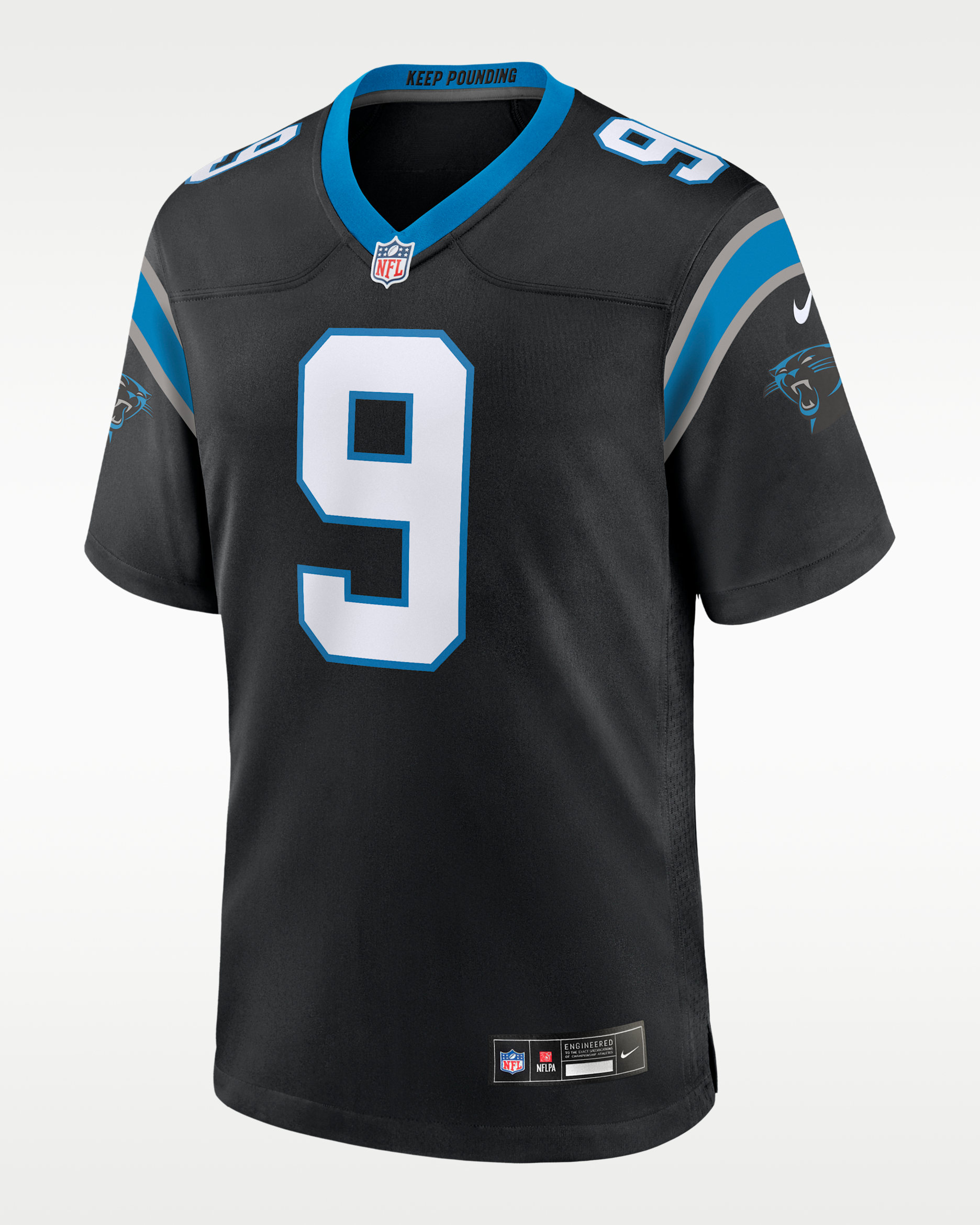 Bryce Young Carolina Panthers Men's Nike NFL Game Football Jersey